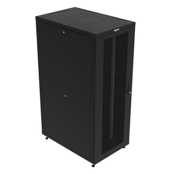 Baie serveur 19pouces 42U 2052x600x1200mm pour charges jusqu’à 1500kg