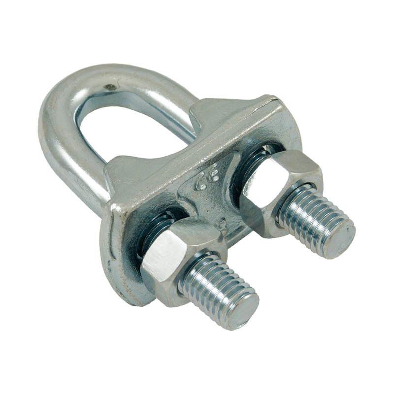 Serre-câble en acier zingué – Diamètre M18